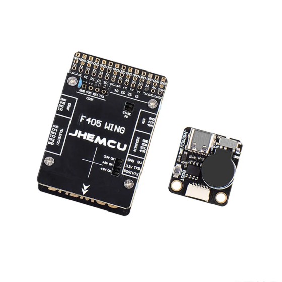 Original JHEMCU F405 Wing FC Aircraft Model Uav Flight Control Inav Firmware 8A Bec F405 Fixed Wing for Rc FPV Racing Drones
